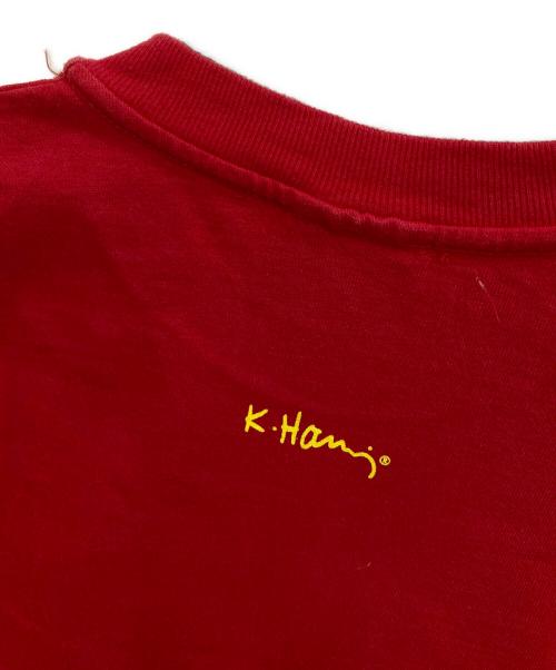 POPSHOP（ポップショップ）POPSHOP (ポップショップ) Tシャツ レッド サイズ:Mの古着・服飾アイテム