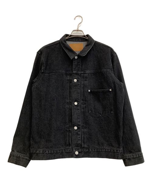 SHIPS（シップス）SHIPS (シップス) デニム トラッカー ジャケット ブラック サイズ:Lの古着・服飾アイテム
