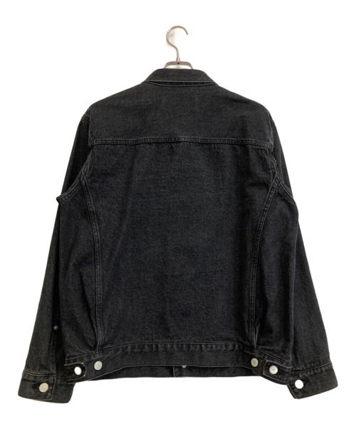 SHIPS（シップス）SHIPS (シップス) デニム トラッカー ジャケット ブラック サイズ:Lの古着・服飾アイテム