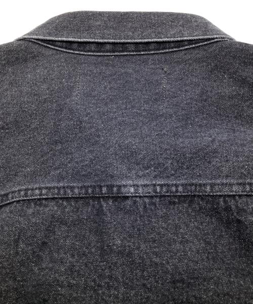 SHIPS（シップス）SHIPS (シップス) デニム トラッカー ジャケット ブラック サイズ:Lの古着・服飾アイテム