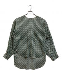 ASTERLET（アステレット）の古着「長袖ブラウス」｜グリーン