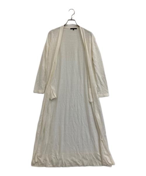 MACPHEE（マカフィー）MACPHEE (マカフィー) ロングカーディガン ホワイト サイズ:Fの古着・服飾アイテム