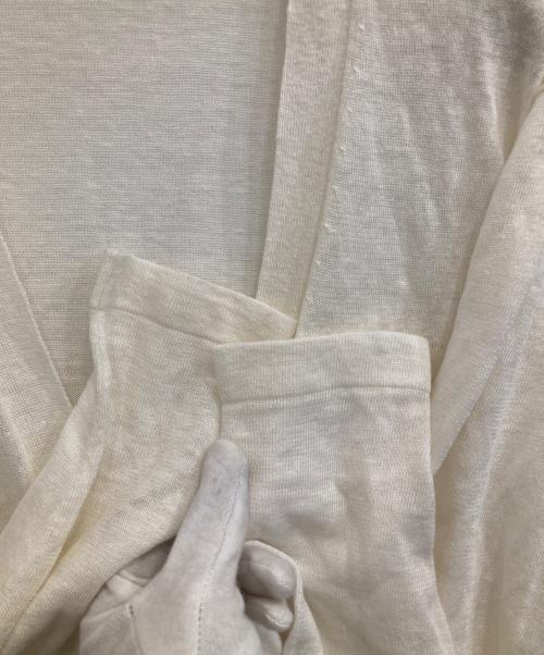 MACPHEE（マカフィー）MACPHEE (マカフィー) ロングカーディガン ホワイト サイズ:Fの古着・服飾アイテム