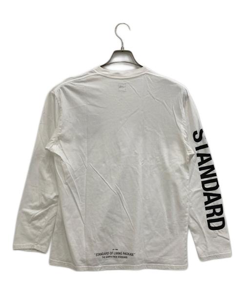 THE NORTH FACE（ザ ノース フェイス）THE NORTH FACE (ザ ノース フェイス) ロングスリーブカットソー ホワイト サイズ:Lの古着・服飾アイテム