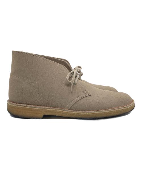 CLARKS ORIGINALS（クラークス オリジナルズ）CLARKS ORIGINALS (クラークス オリジナルズ) スウェードチャッカーブーツ ベージュ サイズ:27.5の古着・服飾アイテム