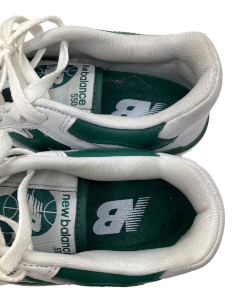 NEW BALANCE（ニューバランス）NEW BALANCE (ニューバランス) スニーカー グリーン×ホワイト サイズ:24.5の古着・服飾アイテム