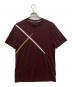 BOSS（ボス）の古着「ロゴカットソー」｜ボルドー