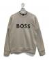 BOSS（ボス）の古着「ロゴスウェット」｜ベージュ
