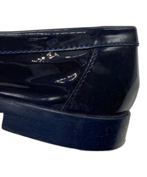 CHANEL（シャネル）CHANEL (シャネル) ターンロックモチーフローファー ネイビー サイズ:37Cの古着・服飾アイテム