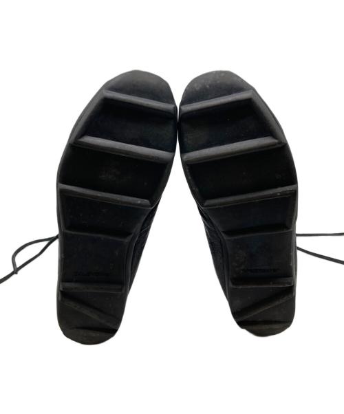 BALENCIAGA（バレンシアガ）BALENCIAGA (バレンシアガ) レザーブーツ ブラック サイズ:37の古着・服飾アイテム
