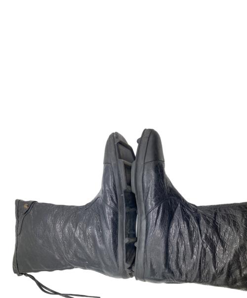 BALENCIAGA（バレンシアガ）BALENCIAGA (バレンシアガ) レザーブーツ ブラック サイズ:37の古着・服飾アイテム