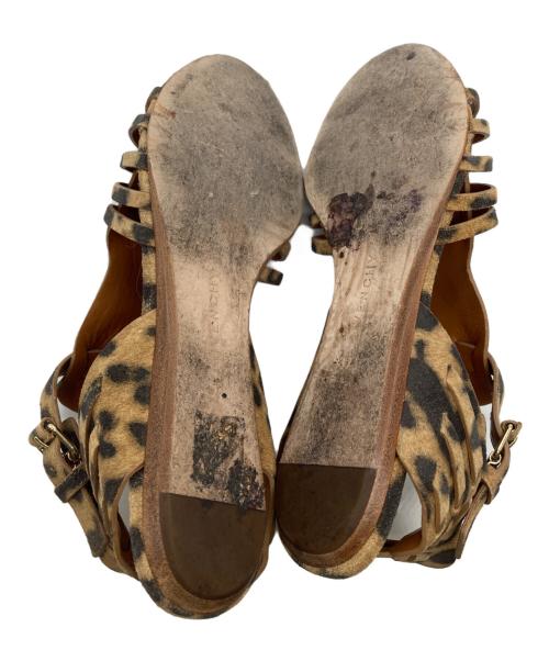 GIVENCHY（ジバンシィ）GIVENCHY (ジバンシィ) スウェードサンダル ベージュ サイズ:37の古着・服飾アイテム