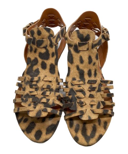 GIVENCHY（ジバンシィ）GIVENCHY (ジバンシィ) スウェードサンダル ベージュ サイズ:37の古着・服飾アイテム