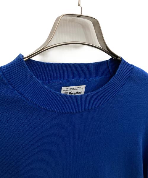 Yonetomi（ヨネトミ）Yonetomi (ヨネトミ) サマーニット ブルー サイズ:1の古着・服飾アイテム