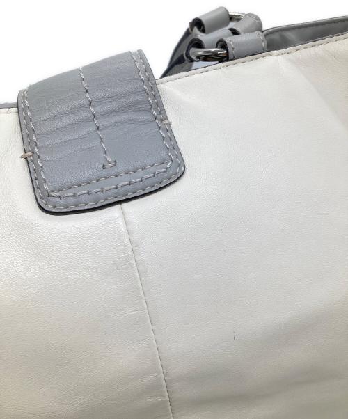 COACH（コーチ）COACH (コーチ) ハンドバッグ ホワイトの古着・服飾アイテム