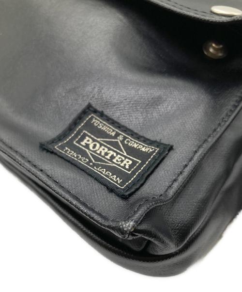 PORTER（ポーター）PORTER (ポーター) ウエストバッグ ブラックの古着・服飾アイテム