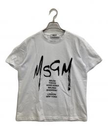MSGM（エムエスジーエム）の古着「Tシャツ」｜ホワイト