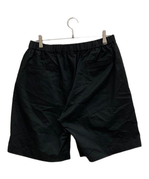 Graphpaper（グラフペーパー）Graphpaper (グラフペーパー) Solotex Twill Wide Chef Shorts ブラック サイズ:SIZE O/Sの古着・服飾アイテム