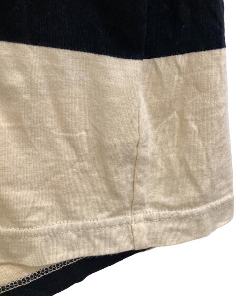 blurhms ROOTSTOCK（ブラームスルーツストック）blurhms ROOTSTOCK (ブラームスルーツストック) Wide Border Short-sleeve Tee アイボリー サイズ:2の古着・服飾アイテム