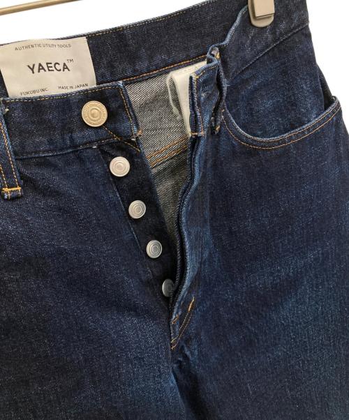YAECA（ヤエカ）YAECA (ヤエカ) WIDE TAPERED DENIM インディゴ サイズ:SIZE 76cm (W30)の古着・服飾アイテム