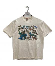 micky inc（ミッキー,インク）の古着「アニマルキングダムTEE」｜アイボリー