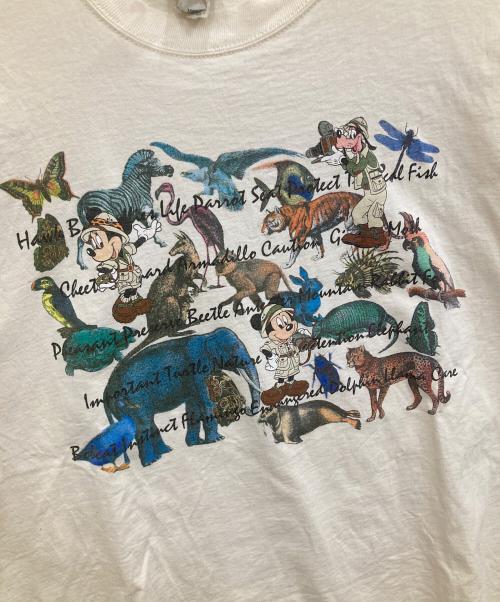 micky inc（ミッキー,インク）micky inc (ミッキー,インク) アニマルキングダムTEE アイボリー サイズ:Mの古着・服飾アイテム