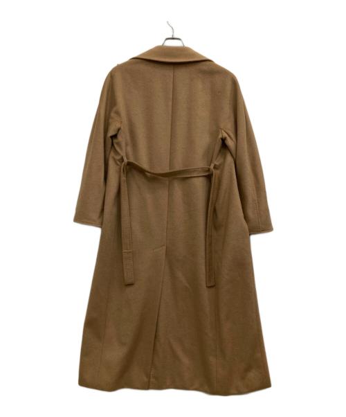 MaxMara（マックスマーラ）MaxMara (マックスマーラ) ラップコート ブラウン サイズ:40の古着・服飾アイテム