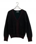 WRAPINKNOTラッピンノット）の古着「カシミヤ混ジップカーディガン」｜ブラウン
