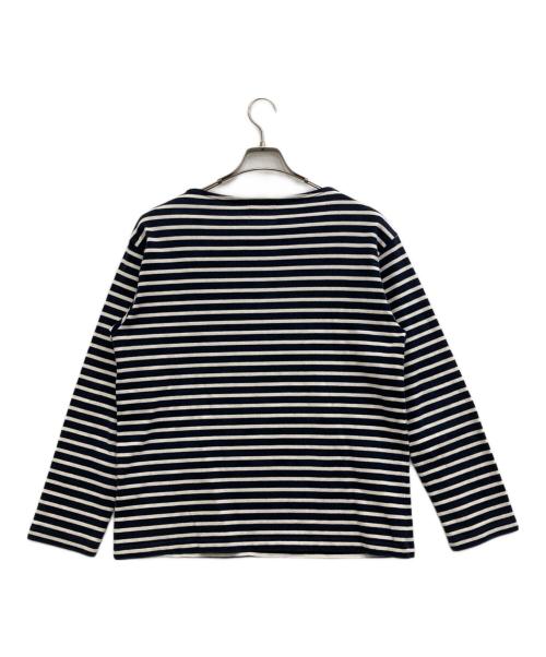 MACKINTOSH PHILOSOPHY（マッキントッシュ フィロソフィー）MACKINTOSH PHILOSOPHY (マッキントッシュ フィロソフィー) ボーダーカットソー ネイビー×ホワイト サイズ:40の古着・服飾アイテム