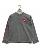 THE NORTH FACEザ ノース フェイス）の古着「ロングスリーブカットソー」｜グレー