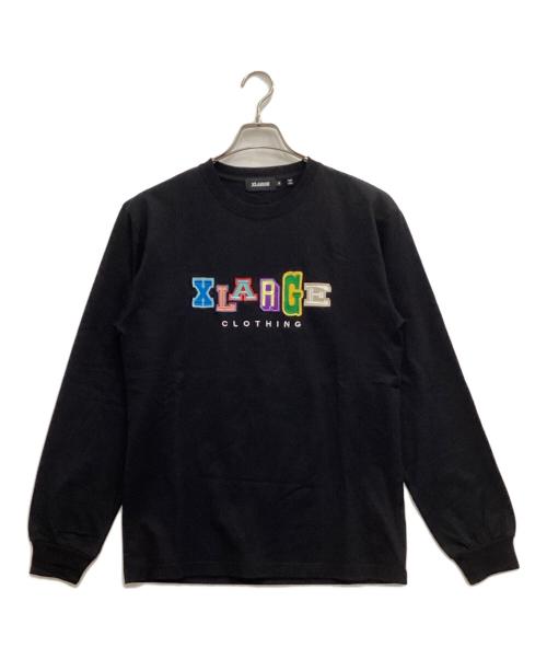 X-LARGE（エクストララージ）X-LARGE (エクストララージ) MULTI COLLEGE LOGO ブラック サイズ:Mの古着・服飾アイテム