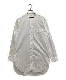 SOPHNET.（ソフネット）の古着「ノーカラーシャツ」｜ホワイト
