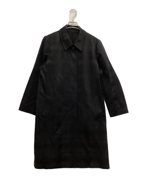 Aquascutum（アクアスキュータム）Aquascutum (アクアスキュータム) ステンカラーコート ブラック サイズ:-の古着・服飾アイテム