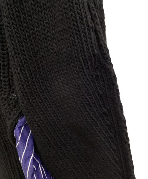 3.1 phillip lim（スリーワンフィリップリム）3.1 phillip lim (スリーワンフィリップリム) 切替ローゲージニット ブラック サイズ:XSの古着・服飾アイテム