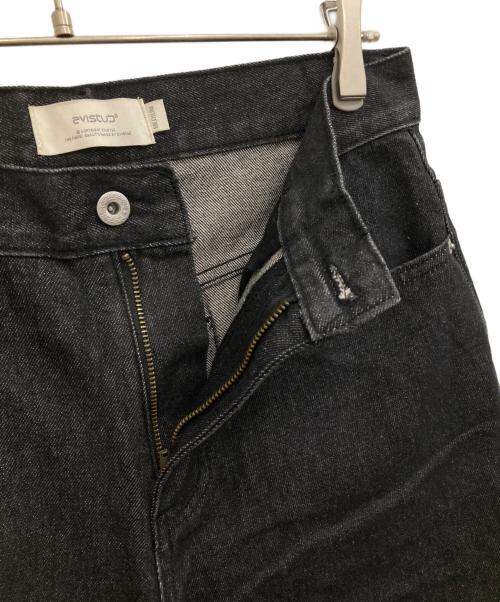 EVISTUB（エヴィスタブ）evistub (エヴィスタブ) デニムパンツ ブラック サイズ:Mの古着・服飾アイテム
