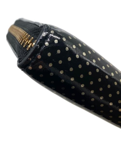 Kate Spade（ケイトスペード）Kate Spade (ケイトスペード) ラウンドジップウォレット ブラックの古着・服飾アイテム