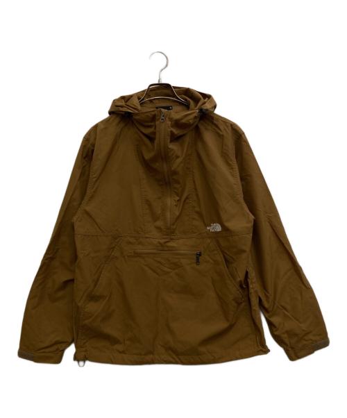 THE NORTH FACE（ザ ノース フェイス）THE NORTH FACE (ザ ノース フェイス) Compact Anorak ブラウン サイズ:Mの古着・服飾アイテム