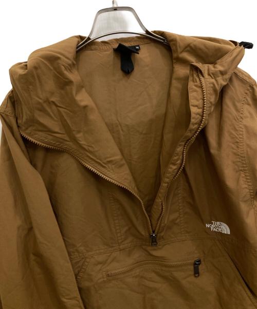 THE NORTH FACE（ザ ノース フェイス）THE NORTH FACE (ザ ノース フェイス) Compact Anorak ブラウン サイズ:Mの古着・服飾アイテム