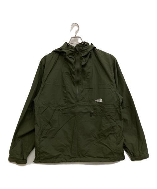 THE NORTH FACE（ザ ノース フェイス）THE NORTH FACE (ザ ノース フェイス) COMPACT ANORAK オリーブ サイズ:XLの古着・服飾アイテム