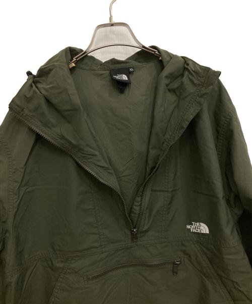 THE NORTH FACE（ザ ノース フェイス）THE NORTH FACE (ザ ノース フェイス) COMPACT ANORAK オリーブ サイズ:XLの古着・服飾アイテム