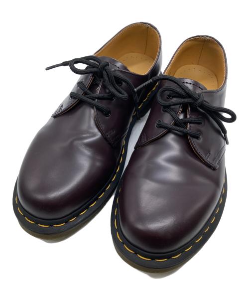 Dr.Martens（ドクターマーチン）Dr.Martens (ドクターマーチン) ３ホールシューズ ボルドー サイズ:24の古着・服飾アイテム
