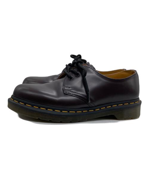 Dr.Martens（ドクターマーチン）Dr.Martens (ドクターマーチン) ３ホールシューズ ボルドー サイズ:24の古着・服飾アイテム