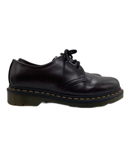 Dr.Martens（ドクターマーチン）Dr.Martens (ドクターマーチン) ３ホールシューズ ボルドー サイズ:24の古着・服飾アイテム