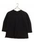 YONFA（ヨンファ）の古着「スキッパーブラウス」｜ブラック