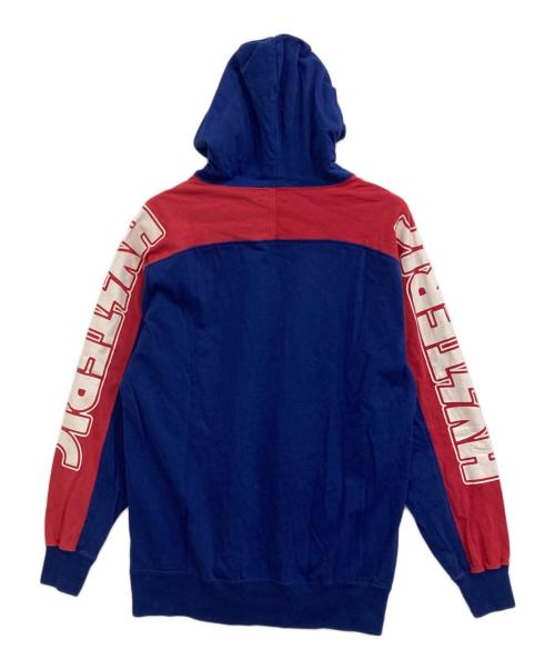 Hysteric Glamour（ヒステリックグラマー）Hysteric Glamour (ヒステリックグラマー) 袖ロゴパーカー ブルー サイズ:Mの古着・服飾アイテム