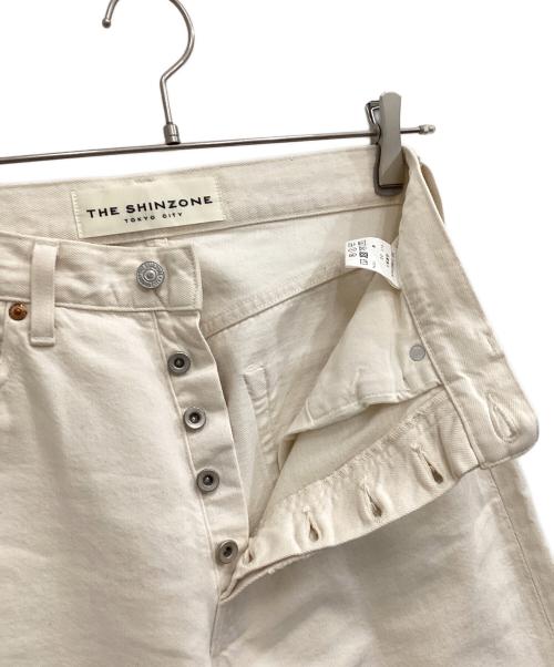 THE SHINZONE（ザ シンゾーン）THE SHINZONE (ザ シンゾーン) CLIP JEANS ホワイト サイズ:32の古着・服飾アイテム