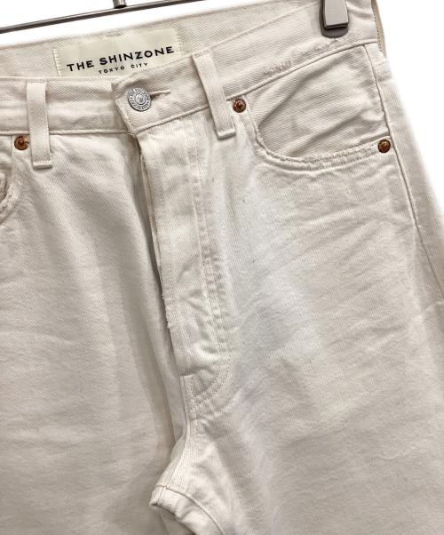 THE SHINZONE（ザ シンゾーン）THE SHINZONE (ザ シンゾーン) CLIP JEANS ホワイト サイズ:32の古着・服飾アイテム