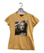 DOLCE & GABBANAドルチェ＆ガッバーナ）の古着「Tシャツ」｜イエロー