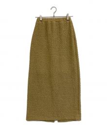 CAPRICIEUX LE'MAGE（カプリシューレマージュ）の古着「ロングスカート」｜ベージュ