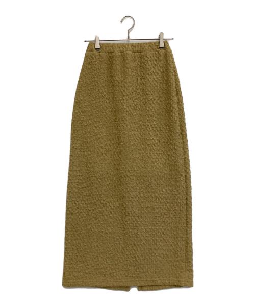 CAPRICIEUX LE'MAGE（カプリシューレマージュ）CAPRICIEUX LE'MAGE (カプリシューレマージュ) ロングスカート ベージュ サイズ:Fの古着・服飾アイテム